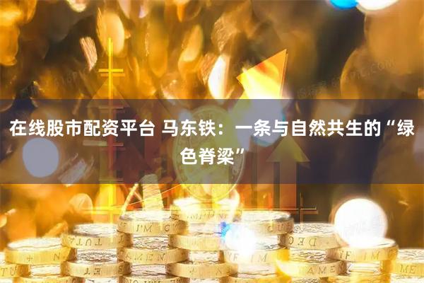 在线股市配资平台 马东铁：一条与自然共生的“绿色脊梁”