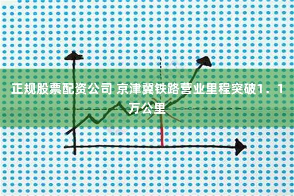 正规股票配资公司 京津冀铁路营业里程突破1．1万公里